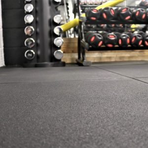 20mm RUBBER FLOORING GYM TILES 1m x 1m (from 20th May)