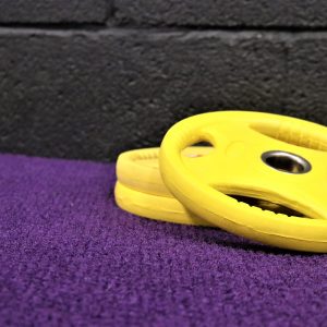 GYM TURF – PURPLE gym flooring, Sled Track