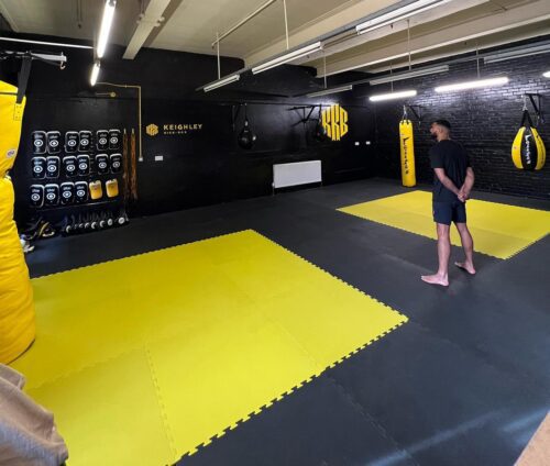 2cm Yellow/Black Premium Jigsaw Mats